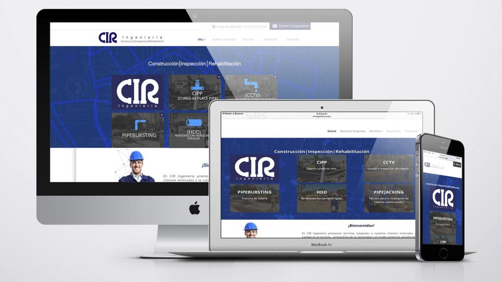 Diseño y Desarrollo Web  CIR Ingeniería - Trabajos Realizados Macondo